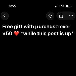 Free Gift with Purchase Offer